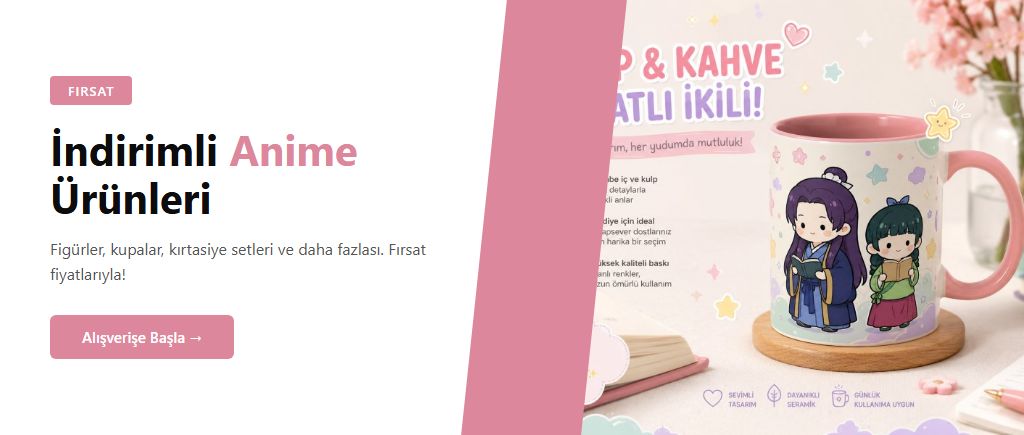 İndirimli Anime Ürünleri