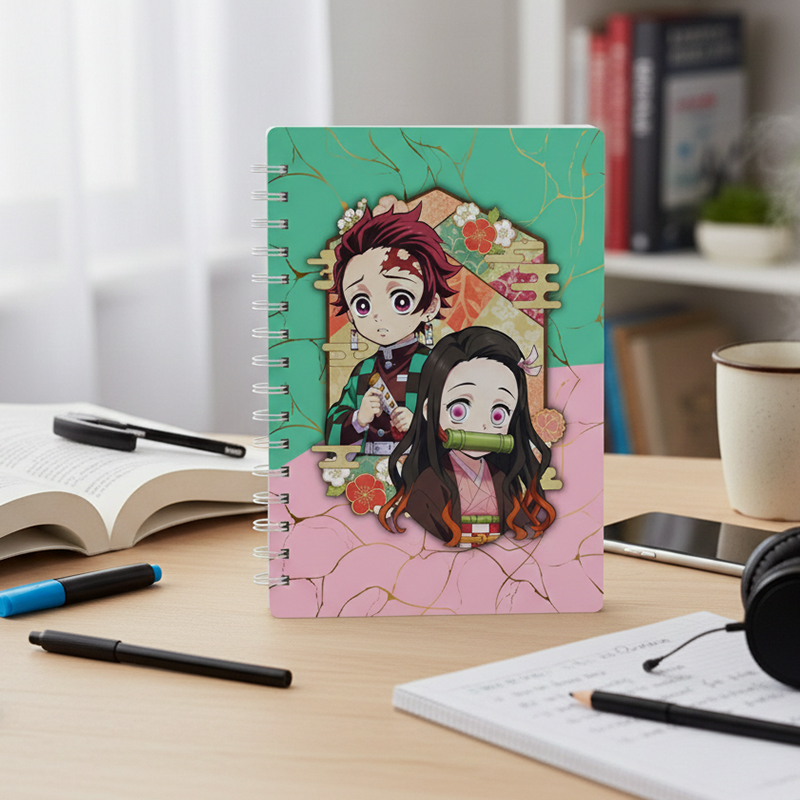 Demon Slayer Anime Defter A5,Kimetsu no Yaiba 