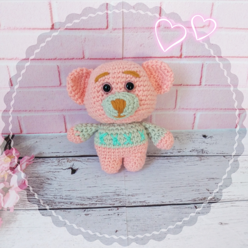 Amigurumi Pembe Ayıcık 