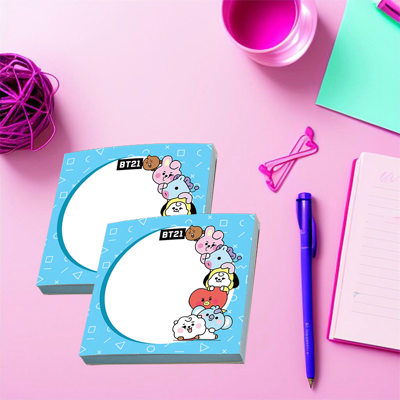 BT21 Memopad Not Defteri 