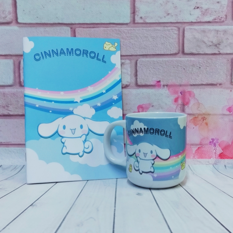 Cinnamoroll Kupa Bardak ve Defter Seti