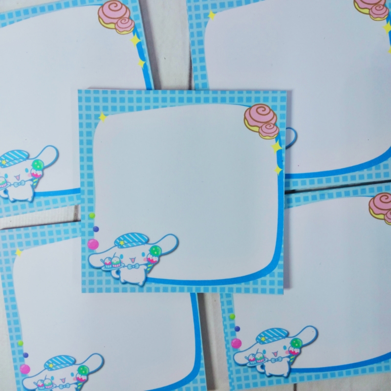 Cinnamoroll Memopad Not Defteri