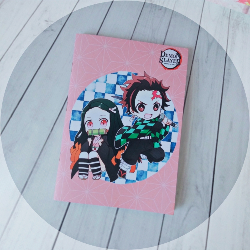 Demon Slayer Temalı A5 Planner Sert Kapaklı Defter