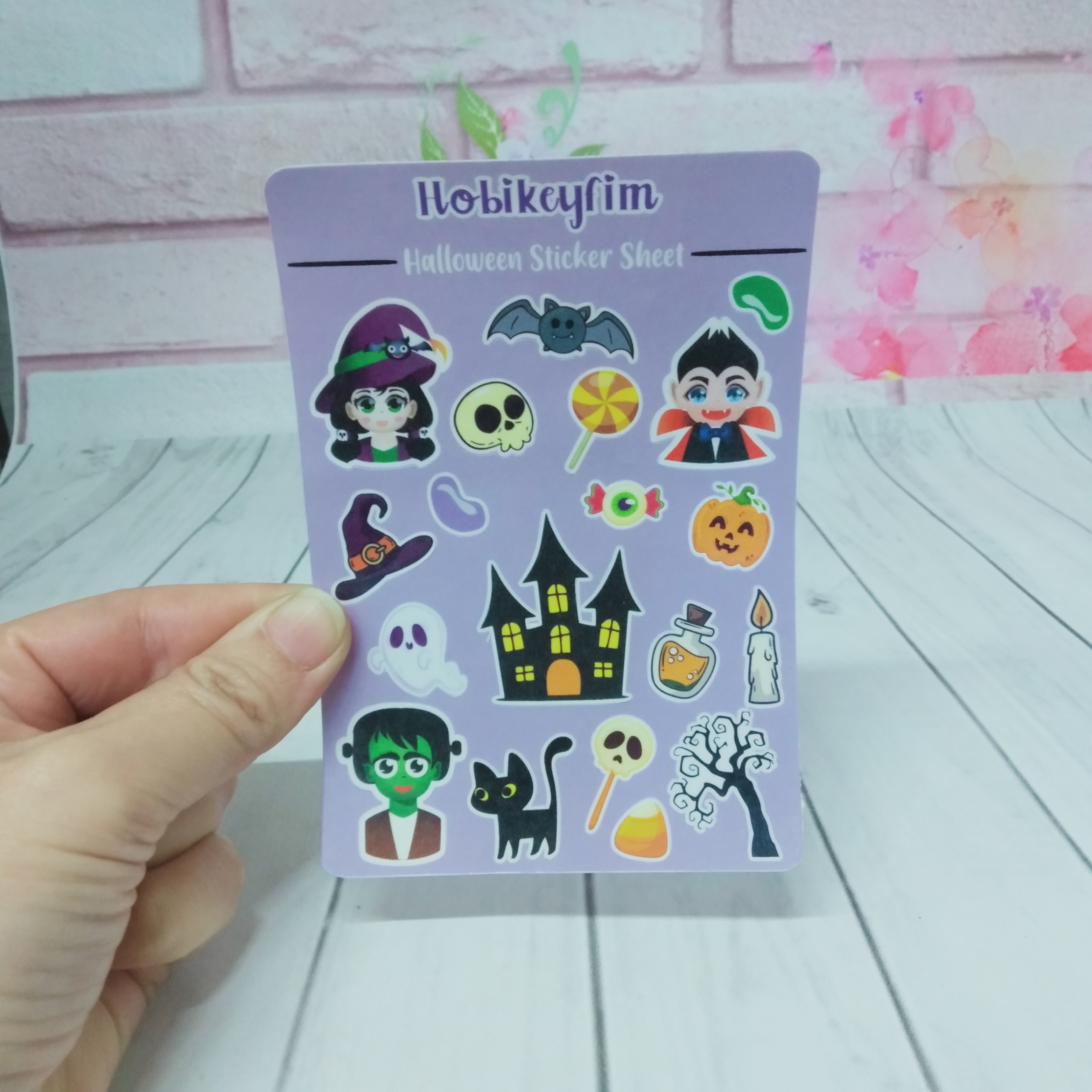 Halloween Sticker Sheet 1