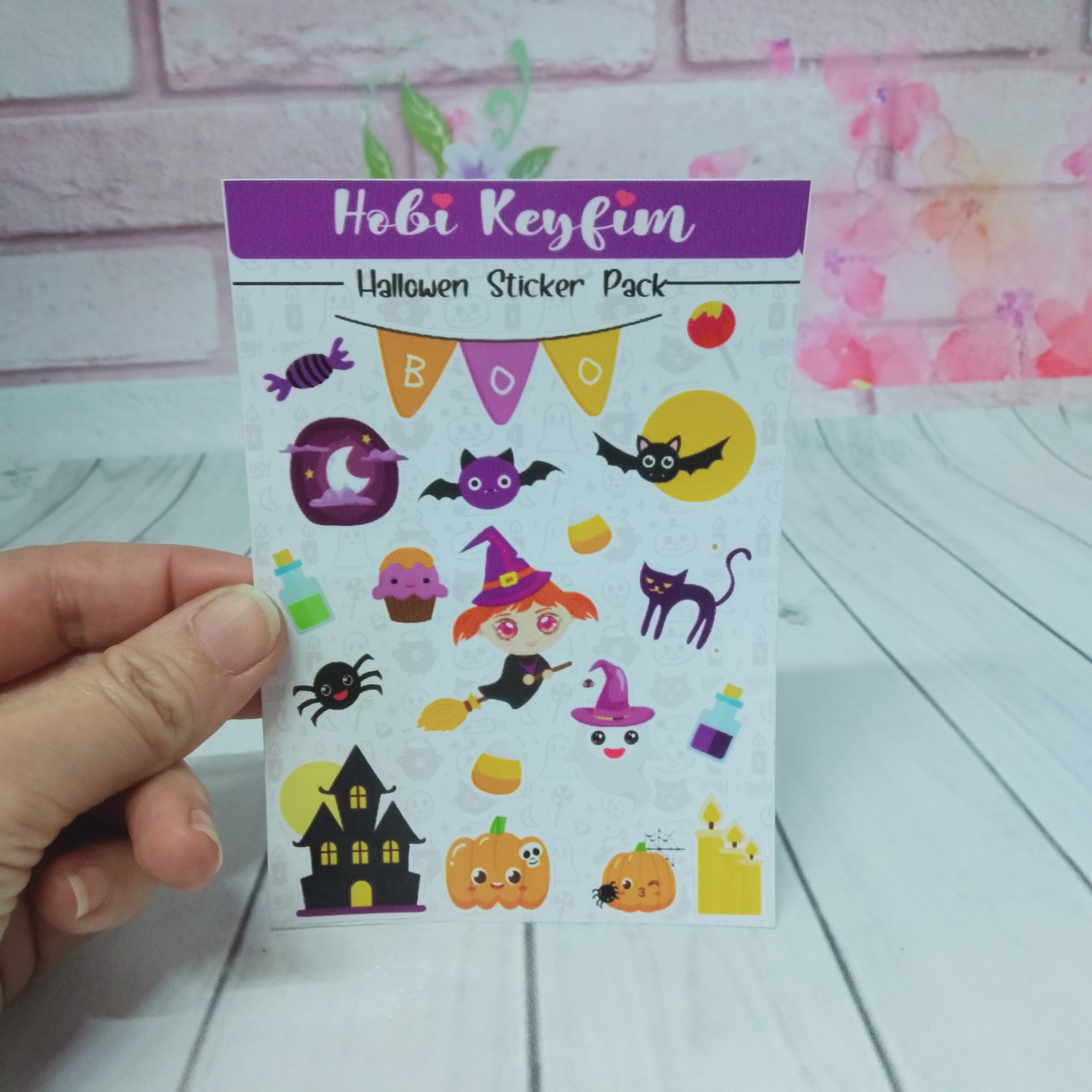 Halloween Sticker Sheet  2