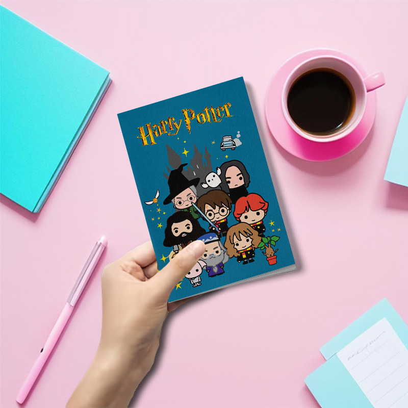 Harry Potter Defter  A5 Sert Kapaklı Defter