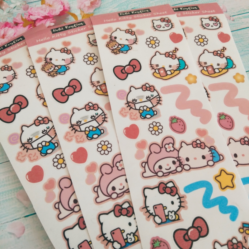 Hello Kitty Sticker Sayfası 