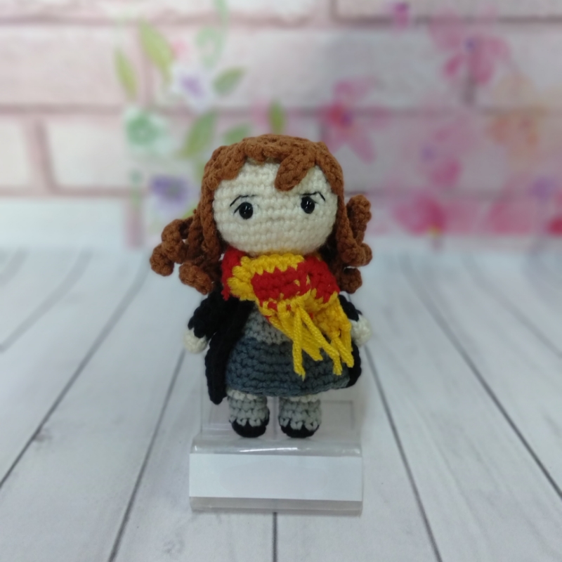 Hermione Amigurumi Anahtarlık