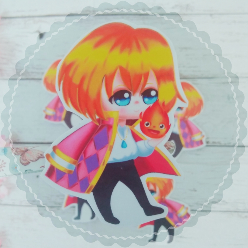 Howl`un Hareket Eden Şatosu Howl Sticker