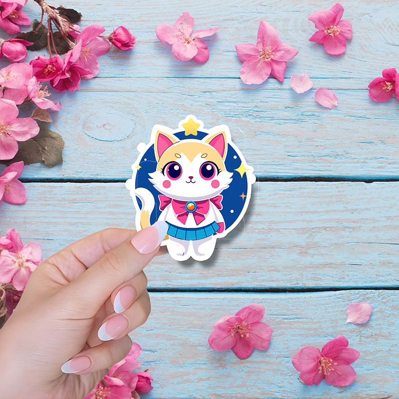 Kedi Sailormoon Sticker