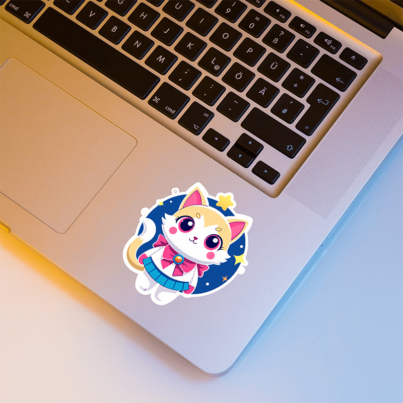 Kedi Sailormoon Sticker