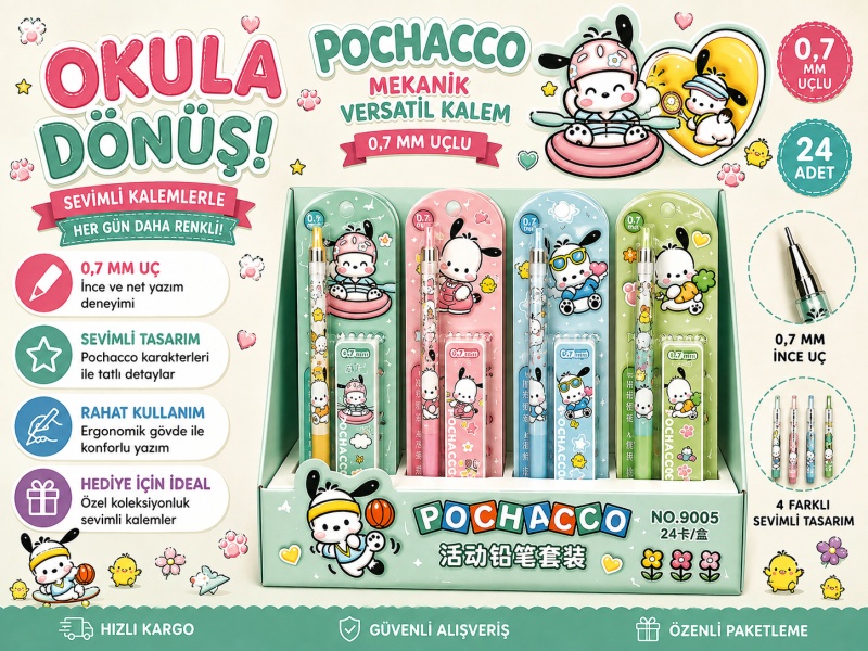 Pochacco  Versatil Kalem