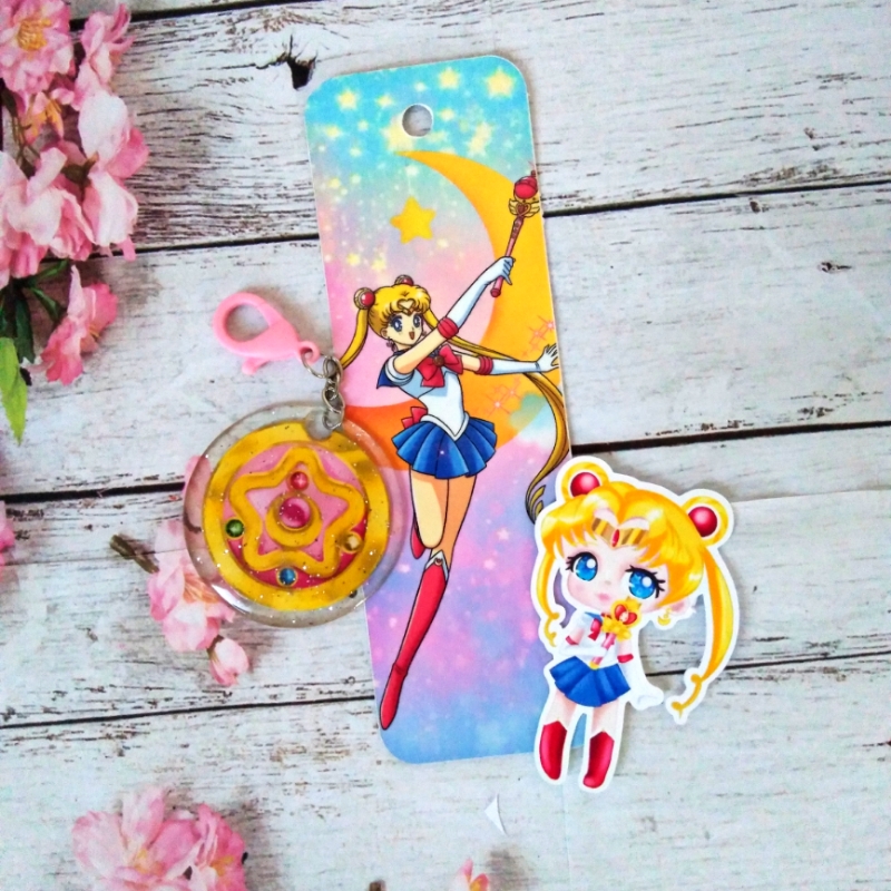 Sailormoon Temalı  4lü Set