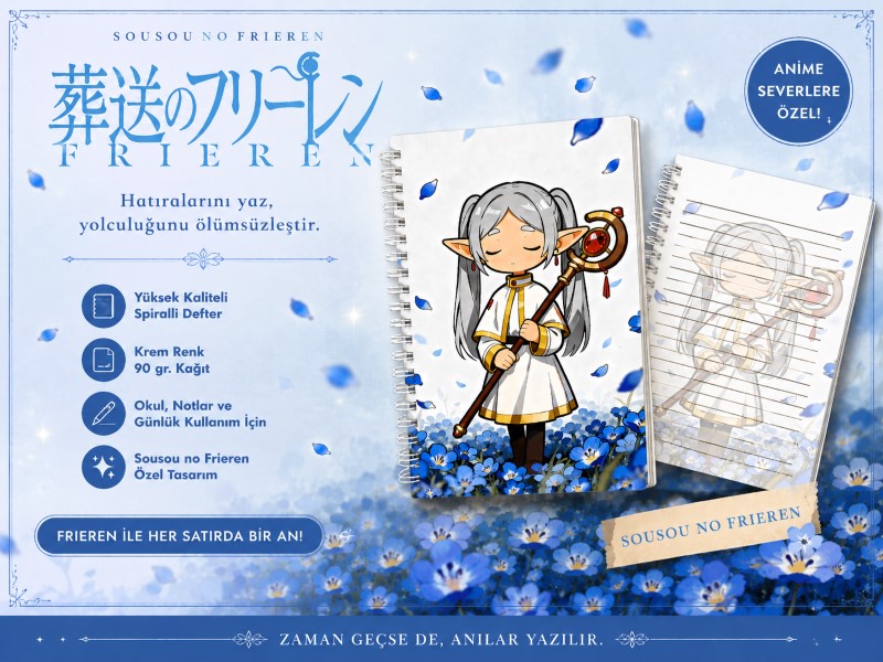 Sousou no Frieren Spiralli Defter – Frieren Defter