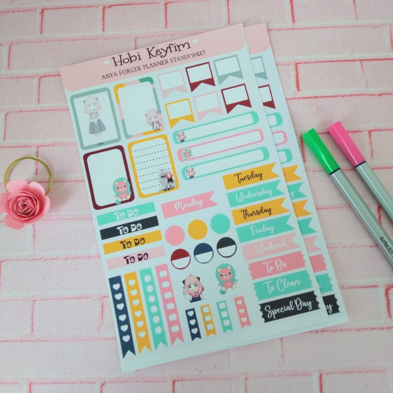 Spy x Family Anya Forger Planner Sticker