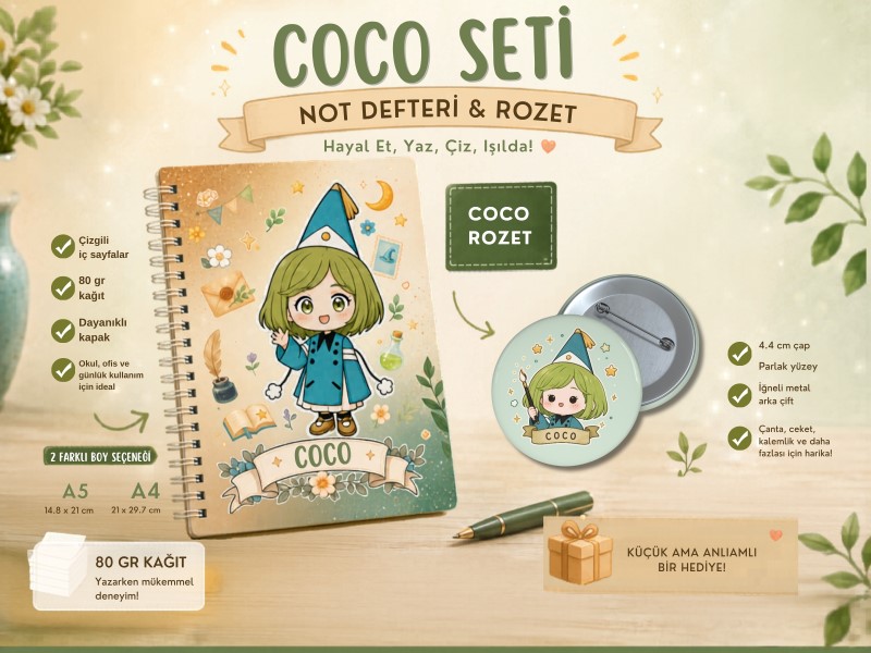 Witch Hat Atelier COCO Seti